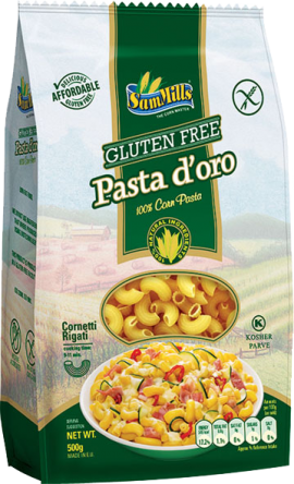 PASTA D'ORO gluten-free macaroni 500g