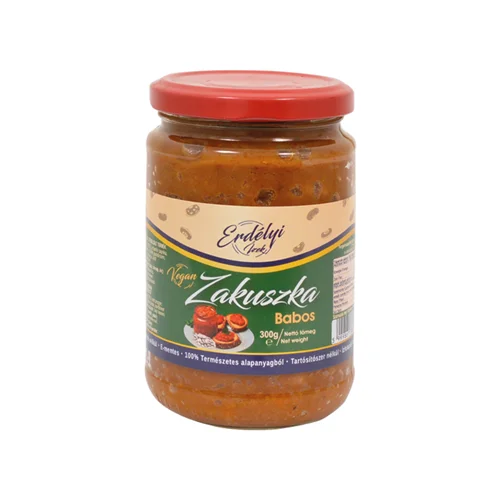 Zakuszka babbal prémium 314ml/300g - Erdélyi Ízek (6db/#)