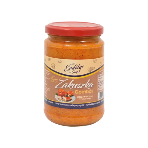 Gombás zakuszka prémium 314ml/300g - Erdélyi Ízek (6db/#)