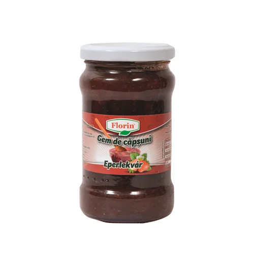 Eper extra lekvár 314ml - Florin (8db/#)