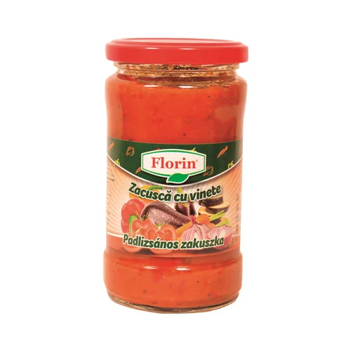 Padlizsános zakuszka 314ml/300g - Florin (8db/#)