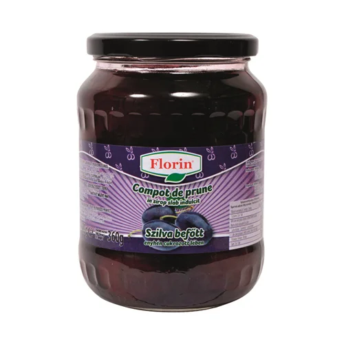 Szilva befőtt 720ml/360g - Florin (8#/db)