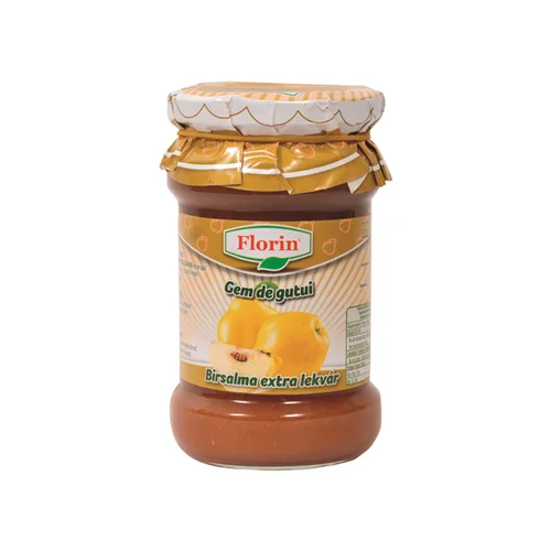 Birsalma extra lekvár 59% gyümölcstartalom314ml/380g - Florin (8db/#)