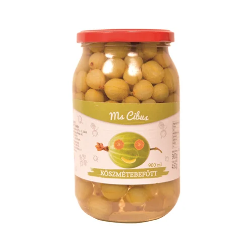 Köszméte befőtt 900ml/450g -Ms. Cibus (4db/#)