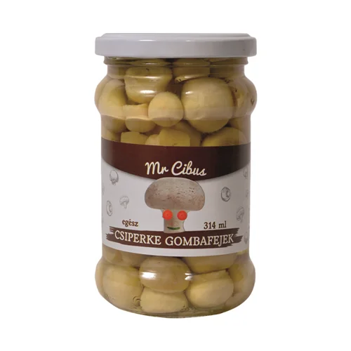 Egész csiperkegomba 300g/170g-Mr. Cibus (12db/#)