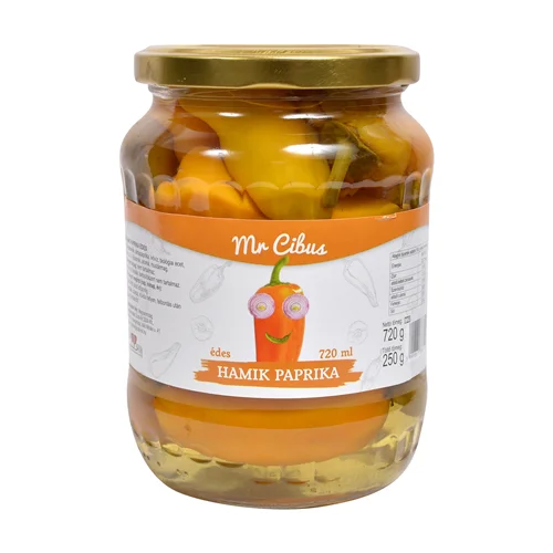 Hamik paprika édes 720ml - Mr Cibus (8db/#)