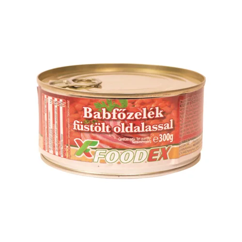 Babfőzelék füstölt oldalassal 300g tpz. -Foodex (6db/#)