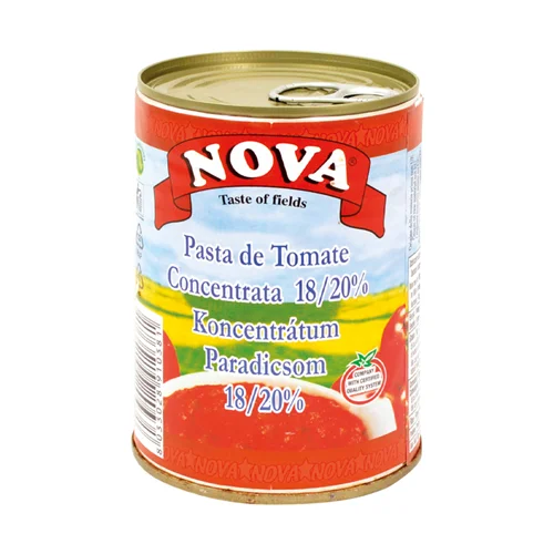Sűrített paradicsom 18-20% 400g - Nova (12db/#) 