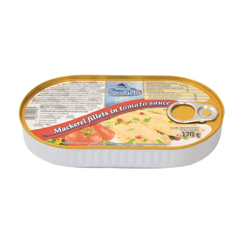Makréla filé paradicsomos 170g - SilvaniaFish