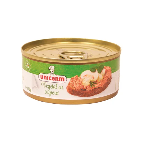 Unicarm-Növényi pástétom gombával 110g (6db/#)