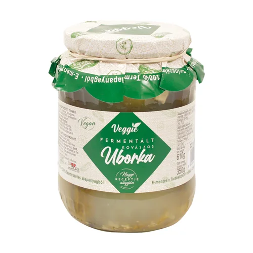 Fermentált Kovászosuborka 6-9cm 720ml/350g - Veggie (4db/#) 