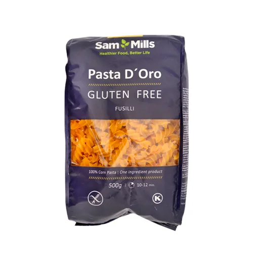 Pea Symphony Orsó(spirale-fusilli) vörös lencse glutén mentes 250g - Pasta D'Oro (12db/#)