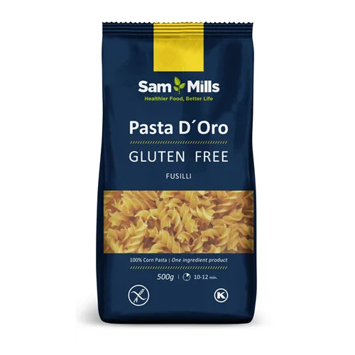 Orsó(spirale-fusilli) glutén mentes 500g - Pasta D'Oro (12db/#)