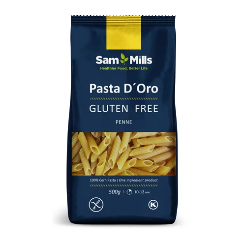 Penne glutén mentes 500g - Pasta D'Oro (12db/#)