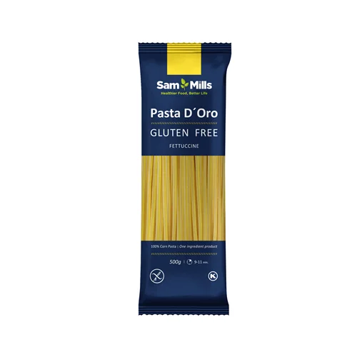 Hosszú metélt (Fettucine) glutén mentes 500g - Pasta D'Oro (24db/#)