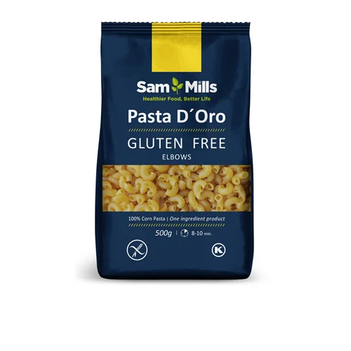 Könyök (melcisori-pipette) glutén mentes 500g - Pasta D'Oro (12db/#)