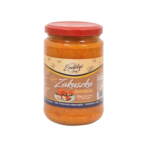 Gombás zakuszka prémium 314ml/300g - Erdélyi Ízek (6db/#)