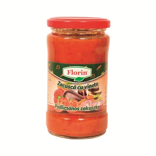 Padlizsános zakuszka 314ml/300g - Florin (8db/#)