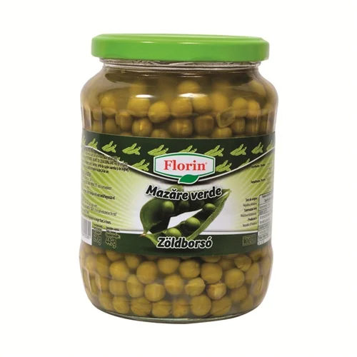 Zöldborsó 720ml/430g - Florin (8db/#)