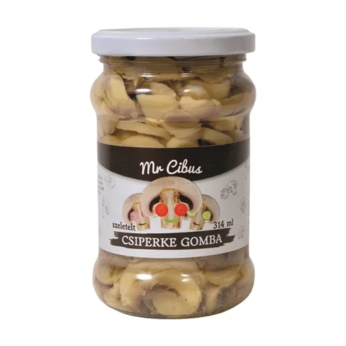 Szeletelt csiperkegomba 280g/170g-Mr. Cibus (12db/#)