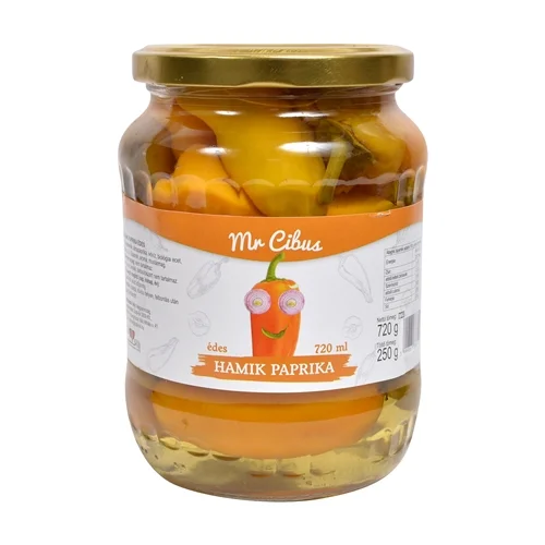Hamik paprika édes 720ml - Mr Cibus (8db/#)