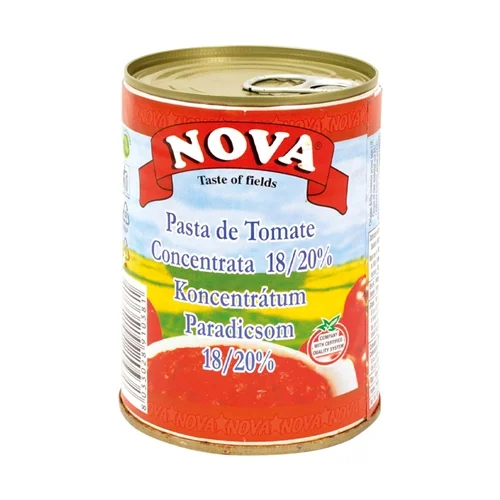 Sűrített paradicsom 18-20% 400g - Nova (12db/#) 