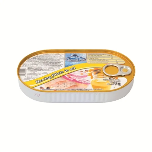 Hering filé olajos 170g - SilvaniaFish