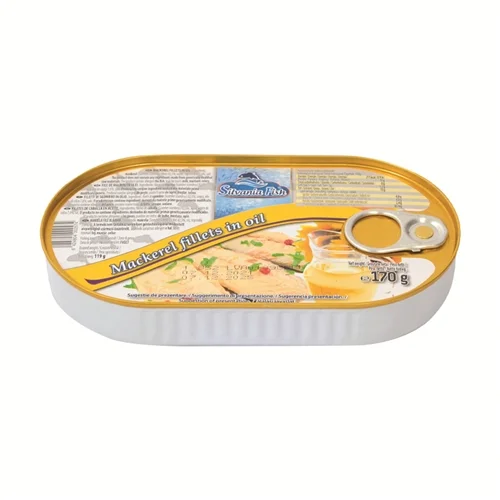 Makréla filé olajos 170g - SilvaniaFish