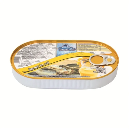 Sprotni olajos 170g tpz. - SilvaniaFish (19db/#)