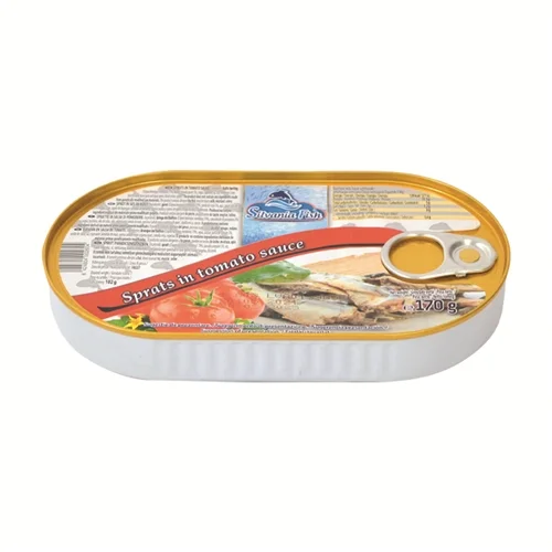 Paradicsomos sprotni 170g tpz. - SilvaniaFish (19db/#)