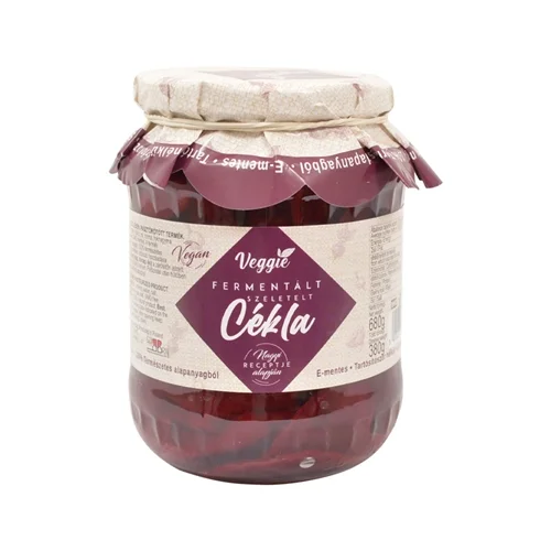 Fermentált Szeletelt cékla 720ml/380g - Veggie (4db/#)