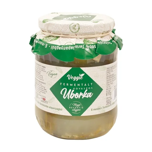 Fermentált Kovászosuborka 6-9cm 720ml/350g - Veggie (4db/#) 