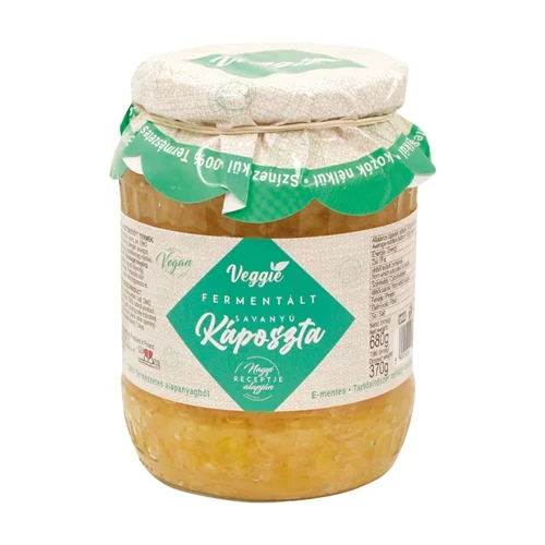 Fermentált Savanyú káposzta 720ml/370g - Veggie (4db/#)