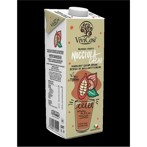 Mogyoróital kakaóval 1L-ViviCosi (12db/#)