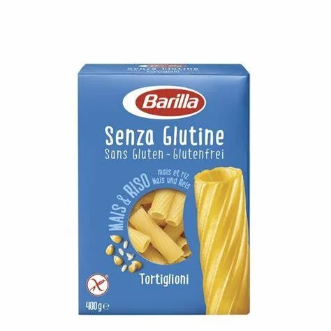 Barilla-Glutén mentes tészta Tortiglioni 400g (14db/#)