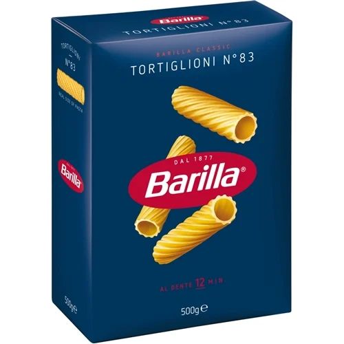 Barilla-Tortiglioni N.83 500g (24db/#)