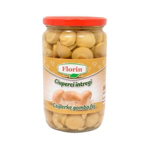 Csiperke gomba fej 720ml-Florin (8db/#)