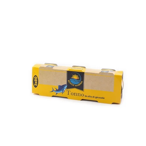 Tonhal napraforgó olajban 3x80g-Bonta