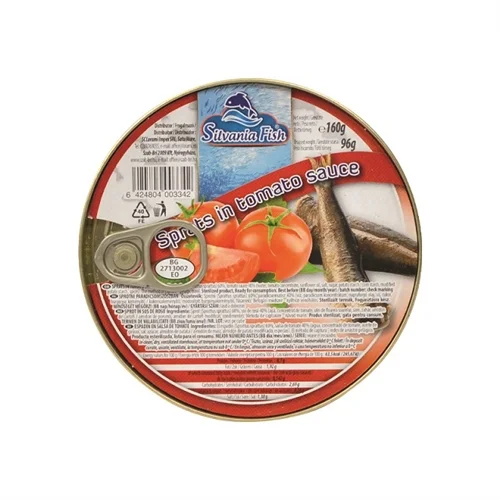 Paradicsomos sprotni 160g tpz. - Fish (30db/#)