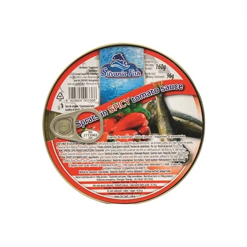 Paradicsomos sprotni enyhén csípős 160g tpz. - Fish (30db/#)