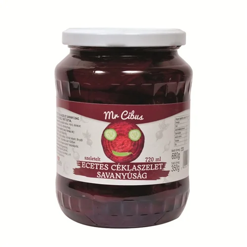 Bébi cékla 500ml-Mini Cibus (8db/#)